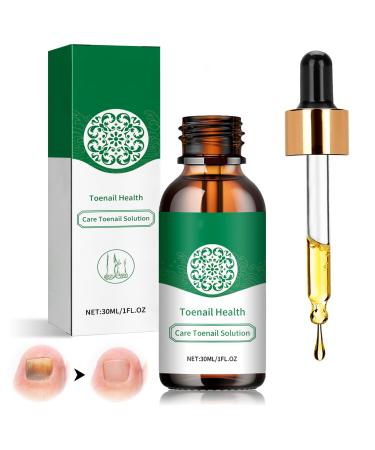 Fungal Nail Treatment Nail Repair Treatment Toenail Fungus Treatment Restores Healthy Nails for Thickening Yellow-Brown Discoloration Repair for Fingernails 30ml transparent
