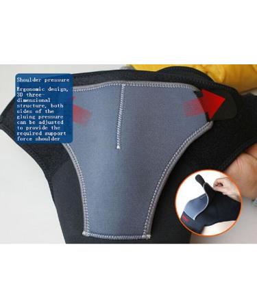 Elastic Compression Shoulder Brace Support for Men & Women - Right Shoulder Wrap & Sleeve Protector - Buy Online on GoSupps.com