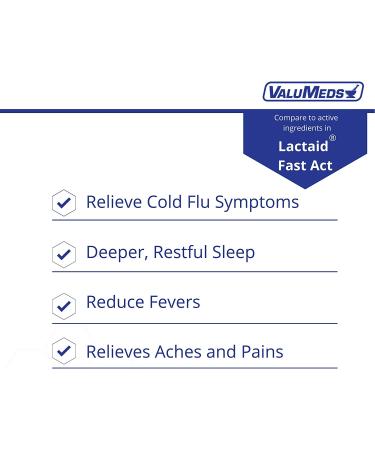 ValuMeds Fast-Acting Lactose Enzymes 120 Softgels - Prevent Gas, Bloating & Diarrhea - Comparable to Lactaid - Dairy Relief Supplement - Buy Online on GoSupps.com