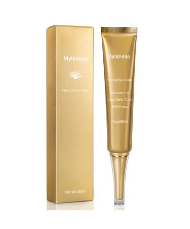 Mylansea Anti Aging Eye Cream Firming and Repair Fine Line and Wrinkles  Eye cream with Retinol Help Reduce Dark Circles and Puffiness and Bags Under Eyes 1 Oz