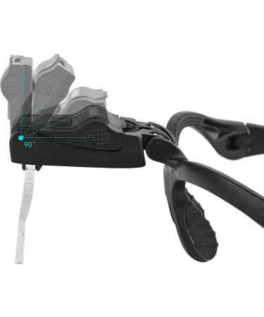 Beileshi Headband Magnifier Glasses with 2 LED Lights and 5 Interchangeable Lenses - Black - Buy Online on GoSupps.com