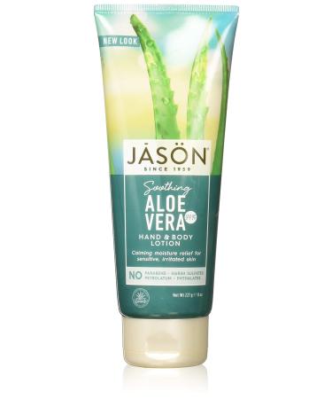 Jason Pure Natural Aloe Vera 84% Moisturizing Hand & Body Lotion - 8 oz
