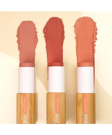 ZAO Blush Stick Refill Pack - 841 Rosewood | Eco-Friendly Makeup for All Skin Types | Buy Internationally - Buy Online on GoSupps.com