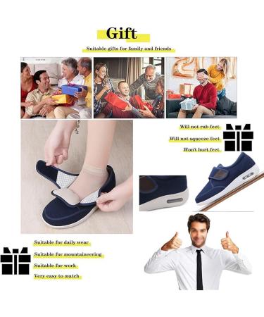 Plantar Fasciitis Shoes for Women | Adjustable & Breathable Plus Size Comfort | Diabetic & Edema Friendly Footwear | Cozy Hospital Shoes for Elderly - Black - Buy Online on GoSupps.com