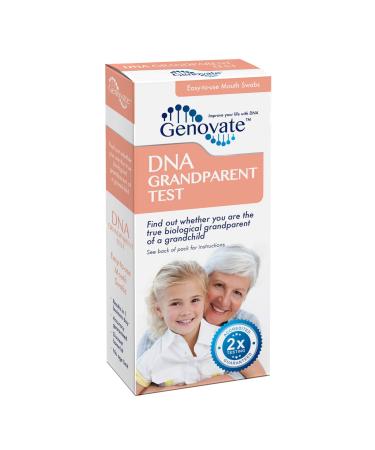 Genovate DNA Grandparent Test - All Lab Fees & Shipping Included - Results in 2 Business Days