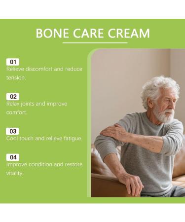 Magnesium & Peppermint Joint Care Cream Cooling Bone & Muscle Comfort Cream with Magnesium Chloride Daily Massage Moisturizing Cream for Joint Movement Support. (1Pcs) - Buy Online on GoSupps.com