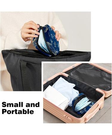 Starfish Print Sanitary Napkin Storage Bag - Portable Menstrual Period Pouch - Buy Online on GoSupps.com