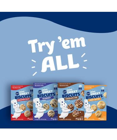 Pillsbury Mini Sweet Biscuits Chocolate Chip 10.5 oz - 7 Count - Buy Online on GoSupps.com