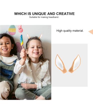 VALICLUD 1 Pair artificial deer ears reindeer ears fawn ears headband ear headband deer cosplay ears christmas elk headband DIY deer ears Elf Ears Fake Ear Tips child hair earrings plastic Coffee - Buy Online on GoSupps.com