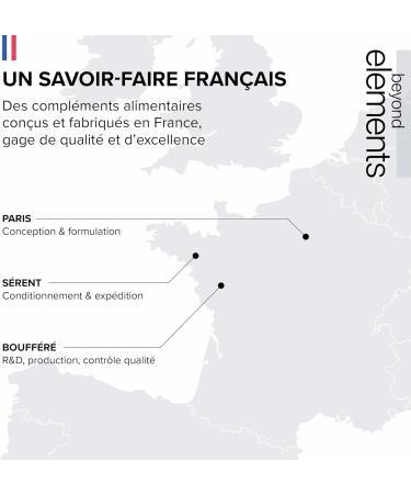 Collag ne marin 2000Da + Acide hyaluronique 300mg haute absorption types I&III peau hydrat e Coenzyme Q10 Vitamine C et B3 p che responsable -100 g lules - Beyond Elements - Buy Online on GoSupps.com