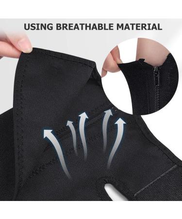 Beaupretty 2pcs Foot Brace - Ankle Compression Sleeve & Zippered Support for Joint Pain & Swelling - Women's Ankle Wraps - Buy Online on GoSupps.com