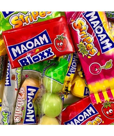 MAOM Mao Mixx Bag - Individually Wrapped Fruit and Cola Flavour Chewy Sweets (1600g) - Buy Online on GoSupps.com