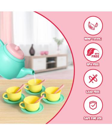 Joyin Children's Tea Service Set - Play Kitchen Accessories & Tableware for Ages 3-6 | Perfect Role-Playing Gift for Tea Parties - Buy Online on GoSupps.com