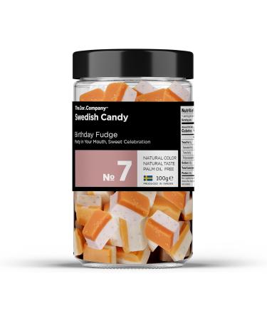 TheJar.Company - Swedish Candy - 7 - Birthday Fudge - Buy Online on GoSupps.com