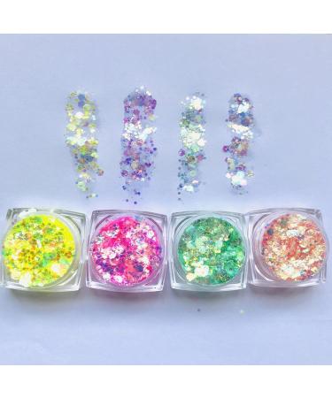  Rukjmqi Glitter face gel shimmer face gel long-lasting sparkling lotion (12 colors) glitter gel for lips and nails glitter liquid eyeshadow makeup - Buy Online on GoSupps.com