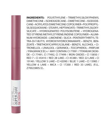 Shop Maybelline New York Superstay Kit: Matte Ink Lip Tint & Ink Crayon - Global Shipping Available - Buy Online on GoSupps.com