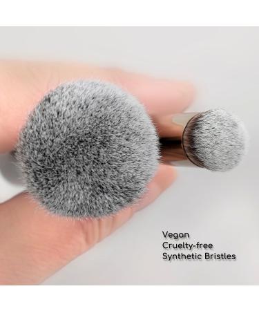 ENERGY Concealer Brush - Mini Angled Kabuki Contour & Blending Brush for Flawless Concealing Setting & Buffing - Perfect for Powder Liquid & Cream Cosmetics - Buy Online on GoSupps.com