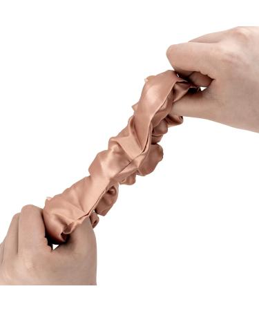 SLKI Premium Silk Hair Scrunchies - Soft Gentle Oversized Frizz-Reducing Hair Ties | Mulberry Silk | Stylish & Durable - Buy Online on GoSupps.com