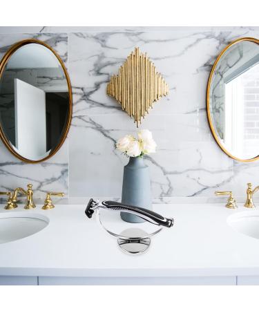 Beaupretty Metal Razor Holder & Razing Rack - Silver Shaving Stand for Safety Razors | Perfect Gift | 10.5x8.7cm - Buy Online on GoSupps.com