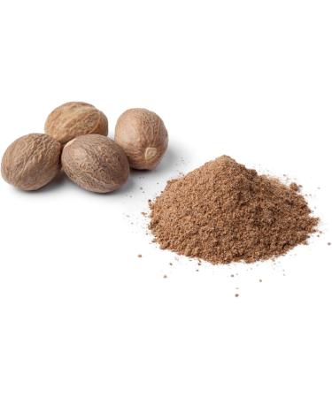 Ground Nutmeg 500g by Villa Nostrum - Rich Flavor Perfectly Ground Aromatic Spice Cooking Baking - Buy Online on GoSupps.com