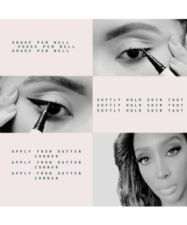 Christina Symone Cosplay Eyeliner & Lash Glue Pen - Black Mamba 2-in-1 | Waterproof Matte Finish, 12hr Wear | 0.25oz - Buy Online on GoSupps.com