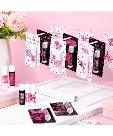 Loopeer 30 Pcs Pink Velantine Cheers Lip Balm Cheer Teams Gifts Bulk Cheerleaders Party Stuff Cheerleading Camp Gifts Bulk for Cheerleaders Velantine Party Favors Stocking Stuffers - Buy Online on GoSupps.com