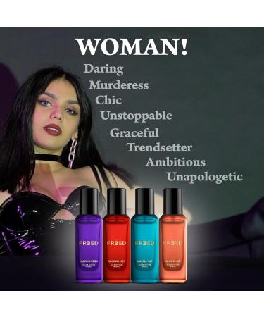 Fre'ed Extra AF Perfume Box | Queen Energy Smokin' Hot Musk Bomb & Marina Bae EDP | Date Night Perfume For Her | Intense & Long Lasting Spicy Oriental Eau De Parfum | Best Gift for Women (4 x 20ml) - Buy Online on GoSupps.com
