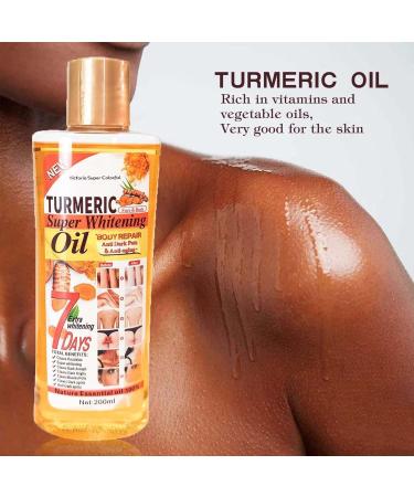 Soft 7 Turmeric Oil Super Whitening Oil Veetgold Body Oils Turmeric Oil Super Whitening Oil 7 Days Turmeric Oil For Lightening Dark Skin Turmeric oil Super Whitening Oil Body Repair (2) - Buy Online on GoSupps.com