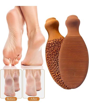 NXTGENN Pumice Stone for Feet - Terracotta Exfoliator Callus Remover and Pedicure Tool - Buy Online on GoSupps.com