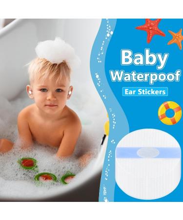 Buy Whaline 60Pcs Silicone Ear Patches - Waterproof Self-Adhesive Ear Covers for Bath Swimming & Water Sports (Blue) - International Shipping Available - Buy Online on GoSupps.com