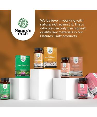 Natural White Kidney Bean Extract Capsules - Energy Booster & Antioxidant for Digestive Health - 60 Count - Buy Online on GoSupps.com