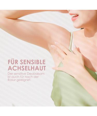  Jean & Len Jean & Len Water Lily Deodorant Balm - Naturally Offers Deodorant Protection for up to 24 Hours - Sensitive Care - Ideal Even After Shaving - Aluminium and Alcohol-Free Deodorant - Vegan - 50ml - Buy Online on GoSupps.com