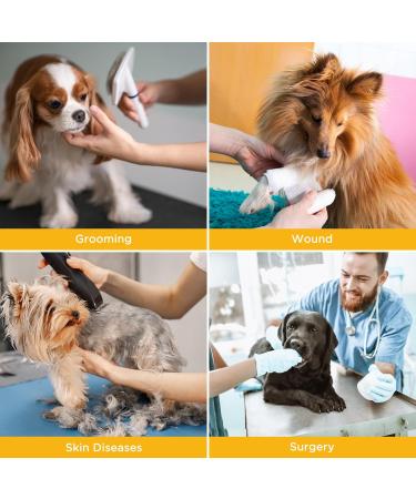 BONTHEE Soft Dog Cone Alternative After Surgery Dog Cone Collar for Small Dogs Adjustable Dog Recovery Collars for Pet Lightweight E-Collars for Dogs Elizabethan Collar for Dogs Stop Licking(XL) S Yellow - Buy Online on GoSupps.com