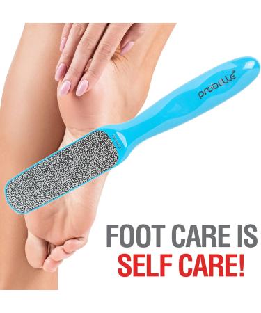 Probelle Double Sided Multidirectional Nickel Foot File - Instant Callus & Corn Remover Tool (Blue) Safe & Effective Foot Care - Buy Online on GoSupps.com