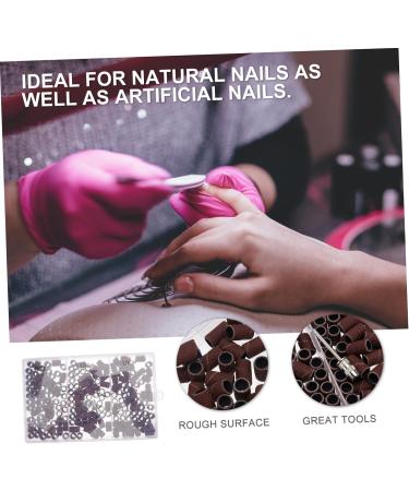 PLAFOPE 1 Box Boxed Manicure Circle Professional Nail Drill Nail Sanding Ring Portable Nail Drill Ring Manicure Tools Nail Polishing Accessory Nail Grinding Tool Resin Abrasive Cloth - Buy Online on GoSupps.com