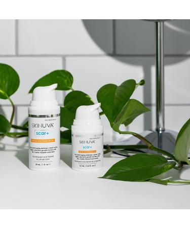 Skinuva Scar+ Cream with Growth Factors and SPF 30 - 0.5 oz - Buy Online on GoSupps.com