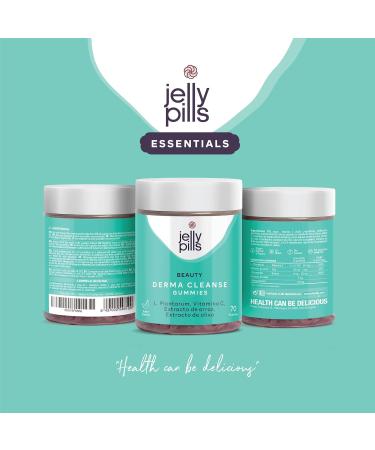Jelly Pills Natural & Vegan Anti Acne & Flawless Skin Treatment Spot and Blemish Corrector Reduces Wrinkles and Improves Elasticity and Firmness - Innovative Formula with Proven Effectiveness - Buy Online on GoSupps.com