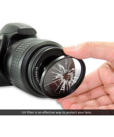 77mm UV Protective Filter for Canon EOS R/6D/6D Mark II/5D Mark IV with EF 24-105mm USM Lens - Buy Online on GoSupps.com