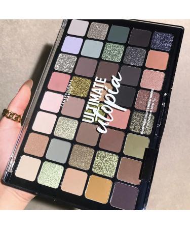  EONFAVE Smoky Eyeshadow Palette 40 Colors Matte Shimmer Eyeshadow Palette High Pigmentation Soft Smooth Powder High Saturation Glitter Eye Makeup - Buy Online on GoSupps.com