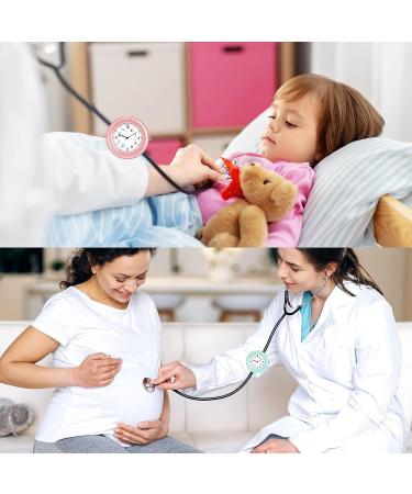 4 Pcs Stethoscope Watches for Doctor Clinic Staff & Nurses - Lightweight Clip-on Watch with Medical Symbols - Buy Online on GoSupps.com