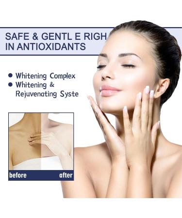 leryveo Whitening Cream - Fast Absorbing Underarm Whitening Cream | Brightening Cream for Underarms Neck Armpits Knees Elbows and Intimate Zs - Buy Online on GoSupps.com