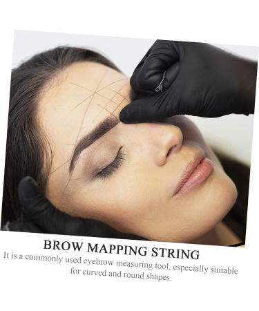 Angoily String Ink Line Box Ink Line Ruler Eyebrow Line Eyebrow Ruler Eyebrow Locating Ruler Bottled Vial 6.5x2.6cm Brown - Buy Online on GoSupps.com