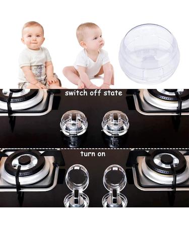Child Safety Locking Stove Covers - 6 Piece Set for Ovens Gas Stoves & Knobs - Baby Fuse Protection - Buy Online on GoSupps.com