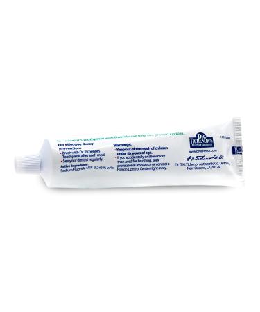 Dr. Tichenor's Extra Whitening and Tartar Control Fluoride Toothpaste - Cavity Fighting Plaque Removal and Teeth Whitening with Natural Peppermint Flavor - 6.4 Ounce (Pack of 2) - Buy Online on GoSupps.com