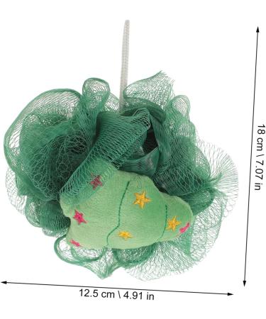 2pcs Soft Bath Ball & Exfoliating Shower Pouf - Luxurious Bathing Accessories for Girls - Cotton Loofah & Back Scrubber - Ideal for Relaxing Showers - Buy Online on GoSupps.com