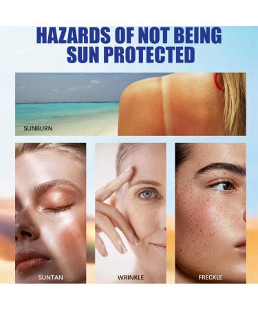 SPF 50 Sunscreen Cream Face Sun Cream SPF 50 Waterproof Ultra Light UV Protetion Cream SPF 50 Face Moisturiser Facial Sunscreen Korean Sunscreen Moisturiser with SPF 50 Sun Cream Sun Block Face - Buy Online on GoSupps.com