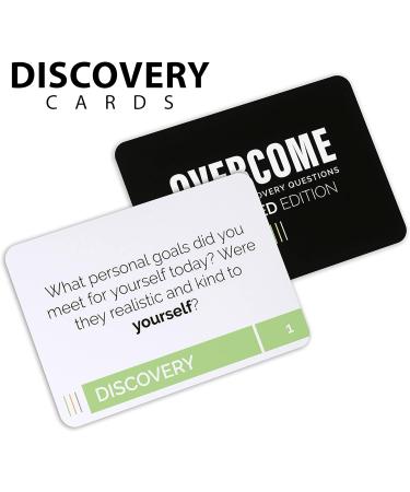 Expanded Addiction Recovery Questions Therapy Game - 130 Cards for Counseling Conversations, Icebreaker for Substance Abuse, Mental Health, Sobriety, Relapse & Suicide Prevention - Buy Online on GoSupps.com