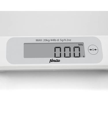 Alecto Baby BC29 Digital Baby Scale - Accurate Stabilization System Extra Large LED Display 20 kg Capacity Automatic Shutdown - Buy Online Internationally - Buy Online on GoSupps.com