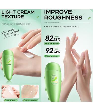 Aloe Vera Hand Cream Natural Moisturizing Hand Cream Hyaluronic acid Hand Cream Repairing and Nourishing Hand Skin Care Anti-Drying and Cracking Anti-aging Hand Cream 50g - Buy Online on GoSupps.com