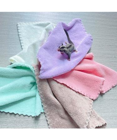 PODOO Guinea Pig Blankets - Soft Fleece Liners for Small Animals - 5pcs 11.8 x 11.8 - Buy Online on GoSupps.com